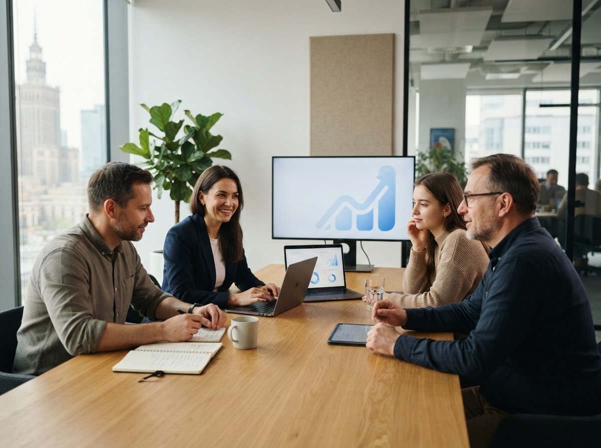 Poland Capital workspace where the platform is designed and refined